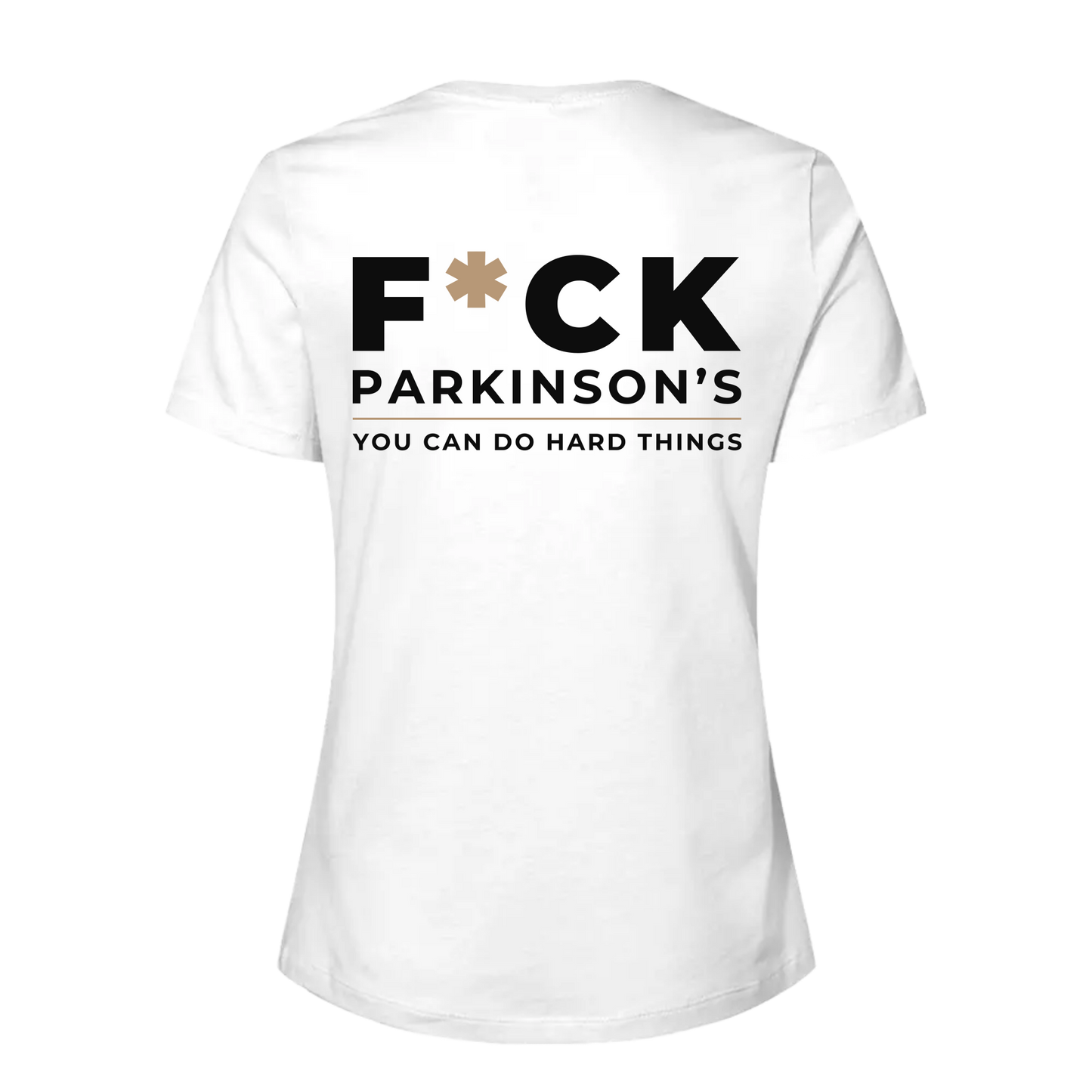 “F*CK PARKINSON'S” Women's Short Sleeve Tee